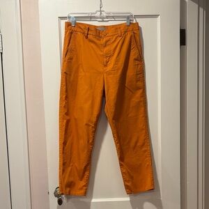 Cotton workwear style trousers